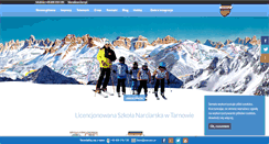 Desktop Screenshot of narciarz.pl